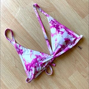 🌸Pink Tie-Dye Bikini Top🌸